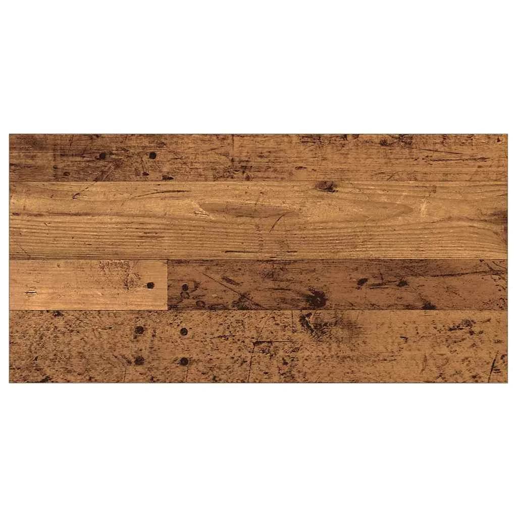 Polica za knjige 3 nivojev 4 kos 80 x 40 x 1,5 cm Rjava - slika 8