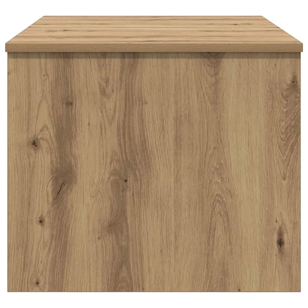 Klubska miza Umetni hrast 102 x 50,5 x 46,5 cm Inženirski les - slika 7