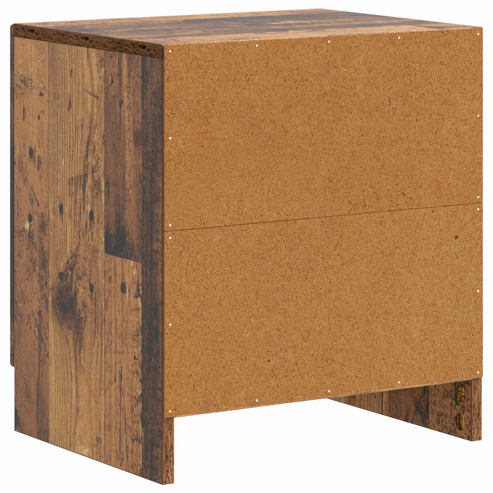 Nočna omarica 2 kos Star les 43 x 34,5 x 47 cm Inženirski les - slika 9