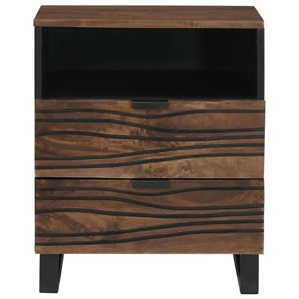 Nočna omarica Oreh 50 x 33 x 62 cm Inženirski les - slika 3
