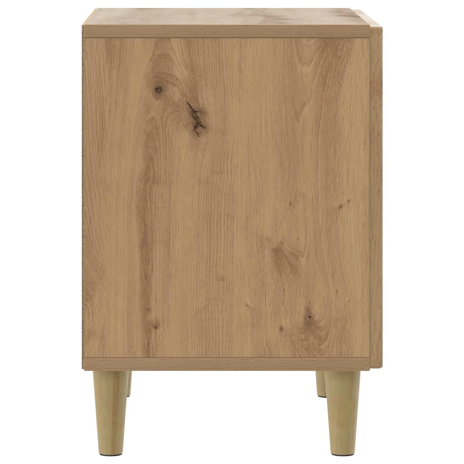 Nočna omarica Artisan hrast 43 x 34,5 x 50 cm Inženirski les - slika 6