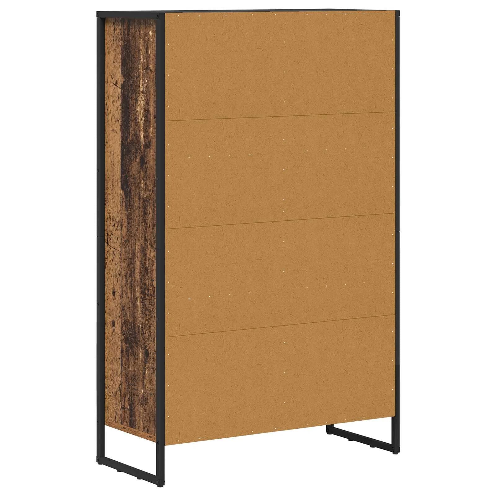 Knjigovni omar 99,5 x 30 x 108,5 cm Inženirski les Star les - slika 7