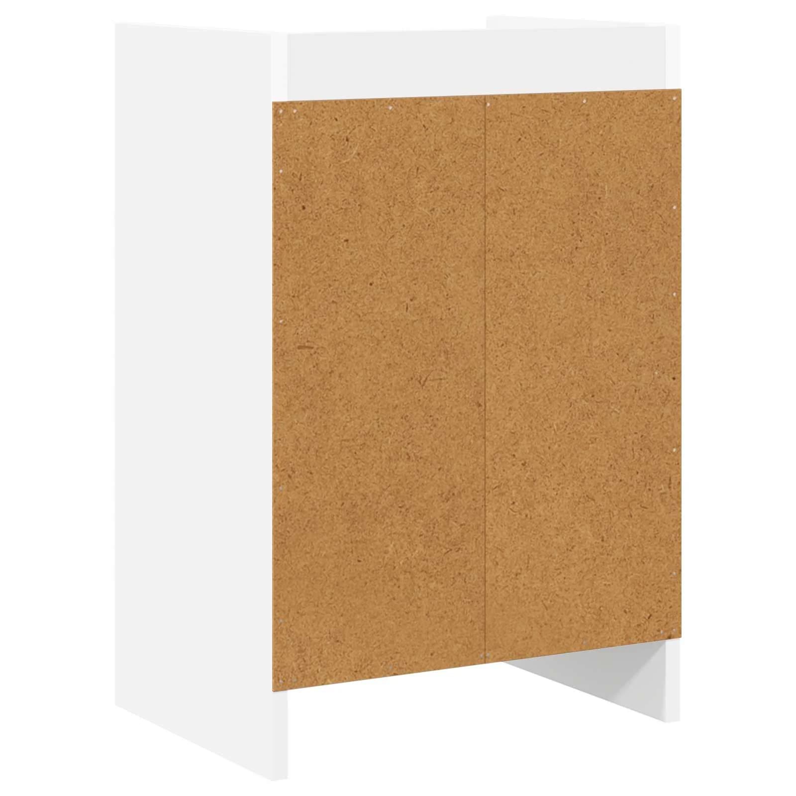 Posteljne mize Bela 40 x 30 x 60 cm Inženirski les - slika 6