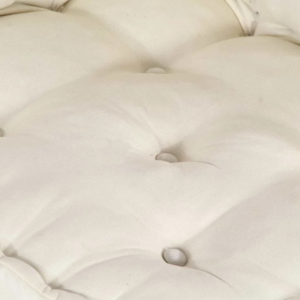 Modularna sedežna enota 2 kos Blago Krem 140 x 70 x 36 cm - slika 7