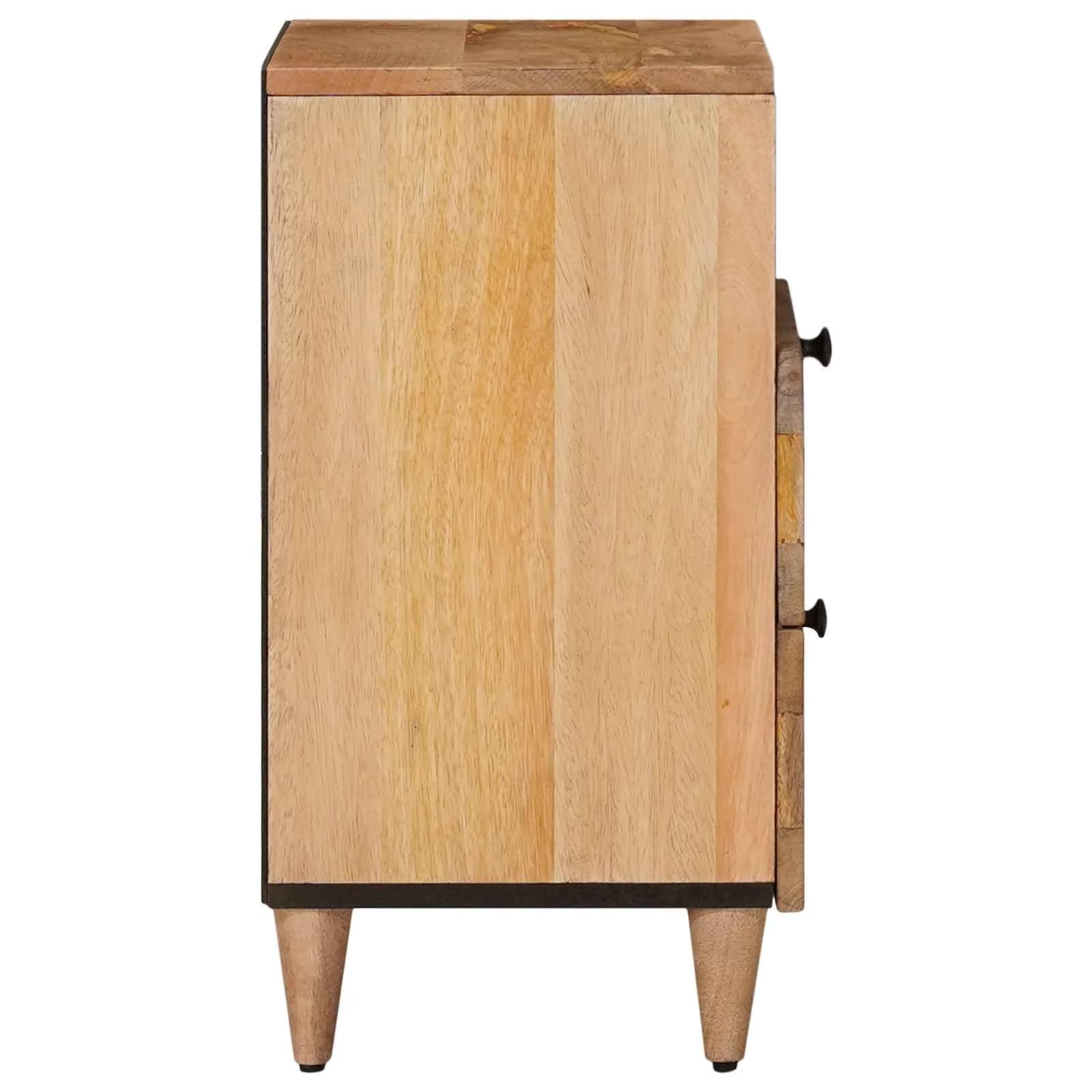 Nočna omarica Naravna 50 x 33 x 62 cm Masiven les manga - slika 4