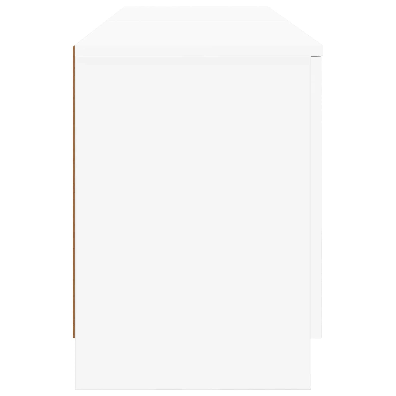 Shranjevalna omara za loft posteljo 2 kos Bela 66 x 35 x 48 cm - slika 6