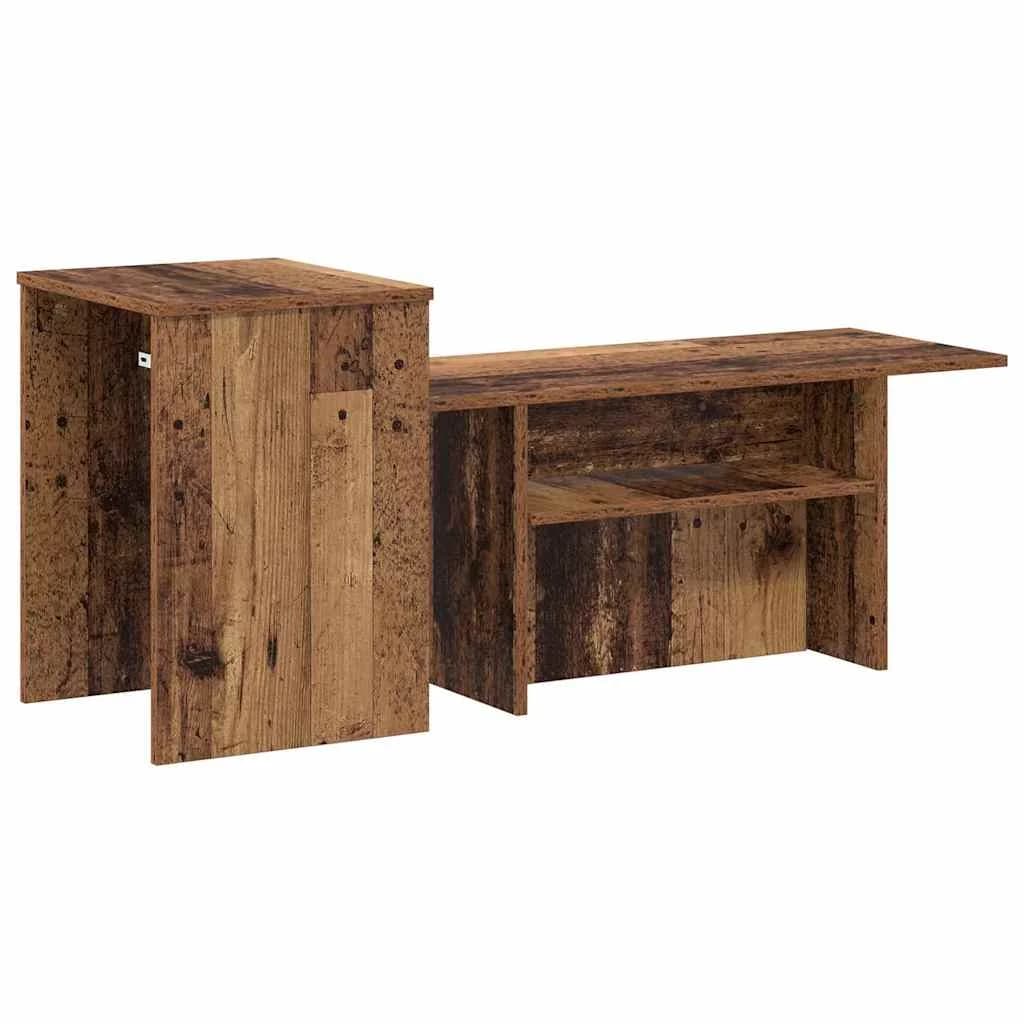 Konzolna miza Star les 91,5 x 35 x 38,5 cm Inženirski les - slika 7