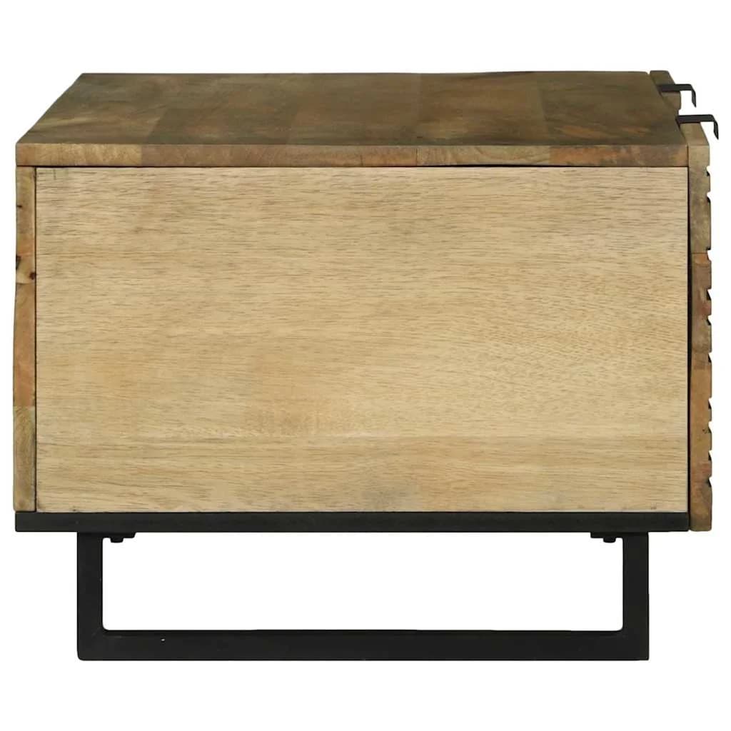 Klubska miza Naravna 100 x 54 x 40 cm Inženirski les - slika 4
