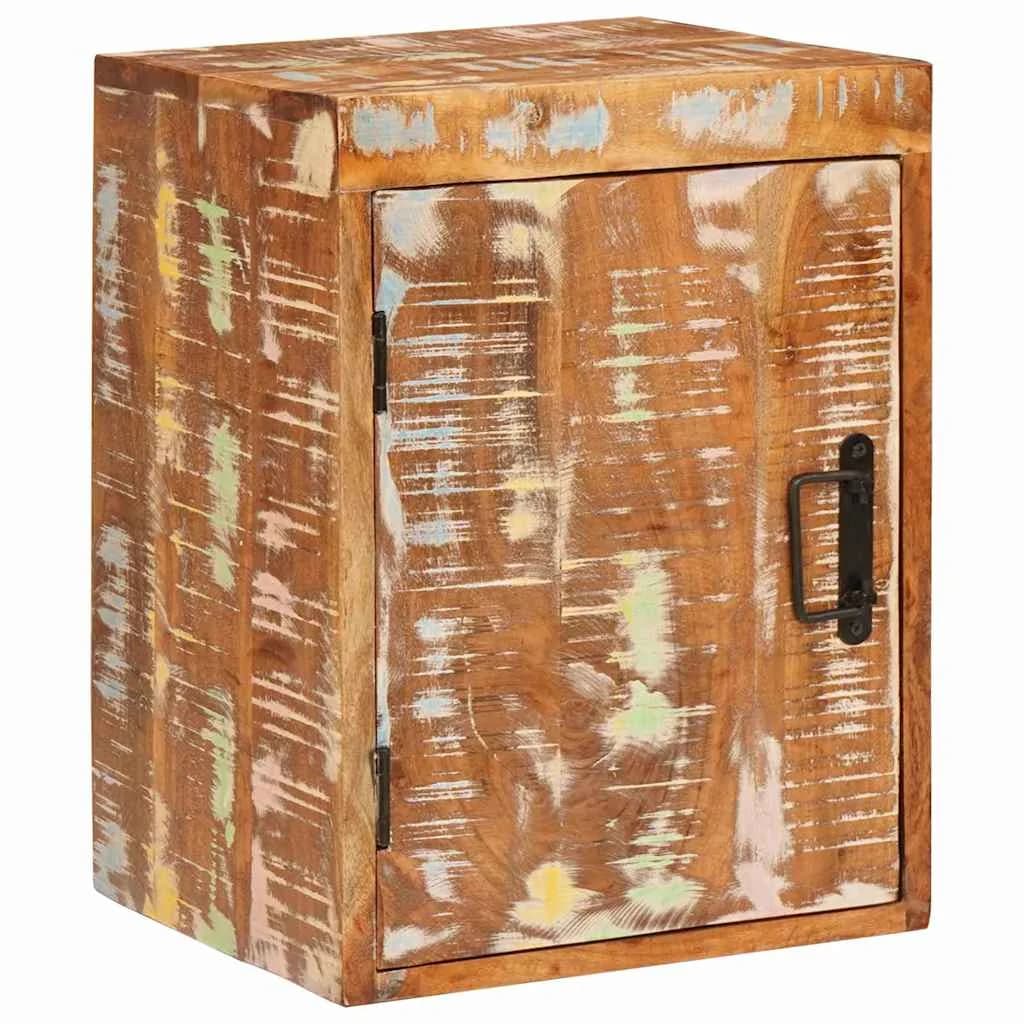 Nočna omarica 2 kos Rjava 35 x 33 x 48 cm Trden predelan les - slika 3