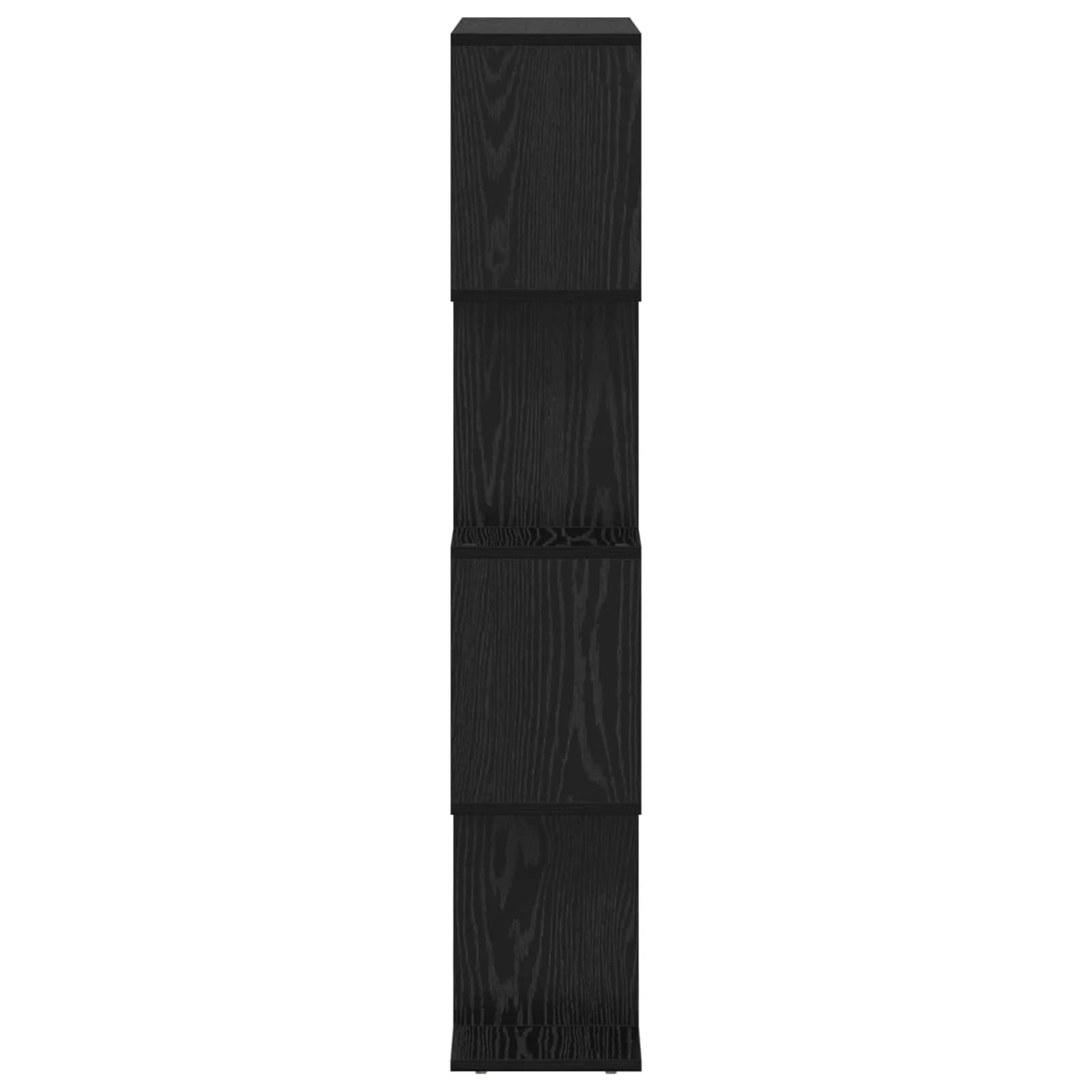 Knjigovni omar 4 nivojev 70 x 24 x 129 cm Inženirski les - slika 6