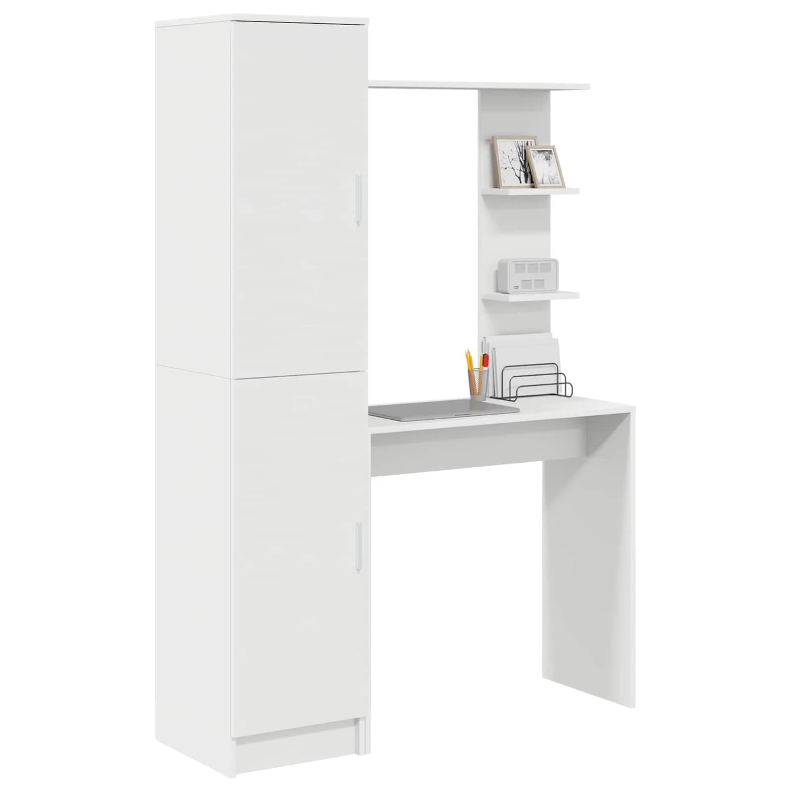Miza Bela 113.5 x 39 x 168 cm 2 kos - slika 3