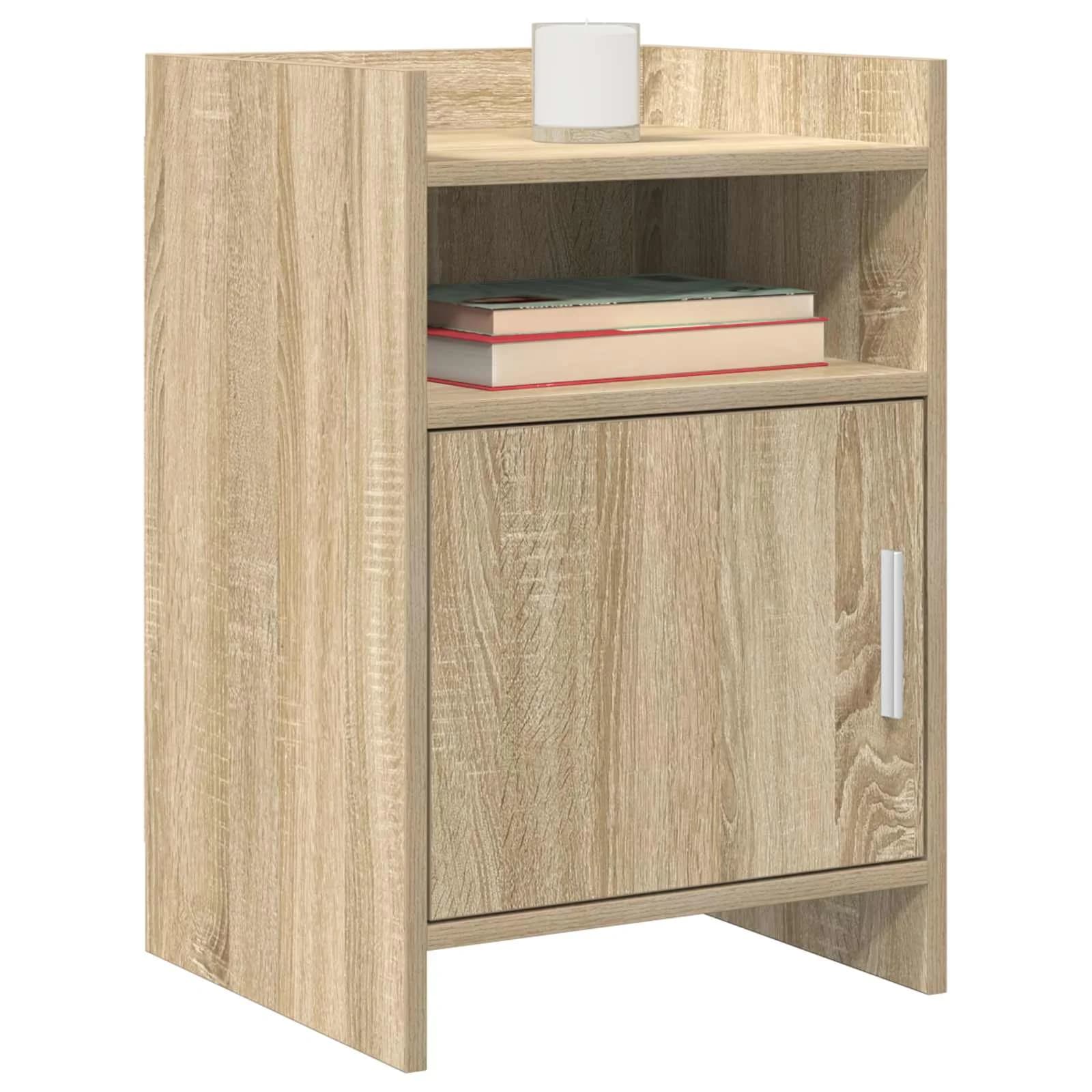 Posteljne mize 2 kos Sonoma hrast 40 x 36 x 60 cm - slika 2