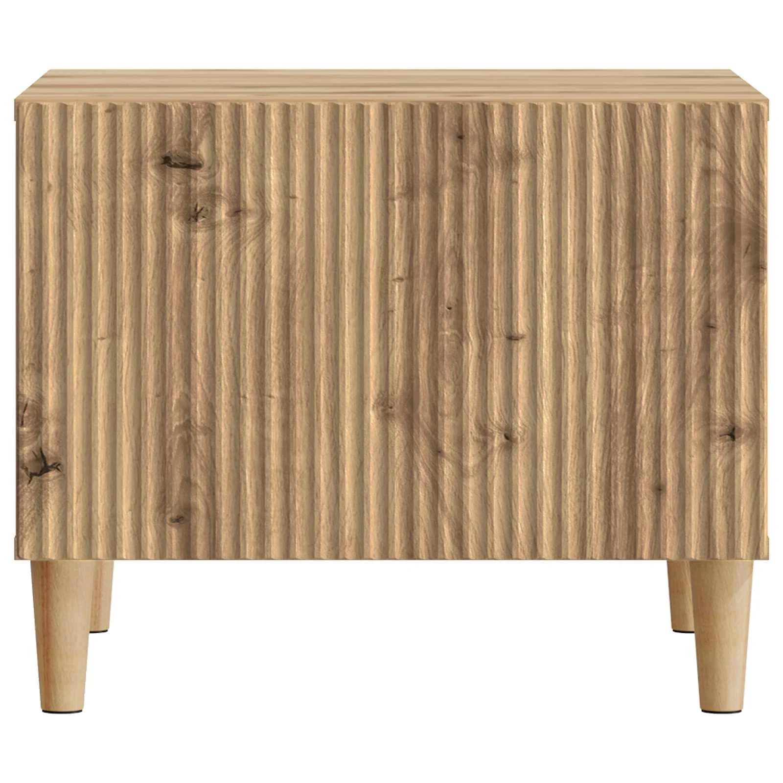 Klubska miza Artisan hrast 49 x 50 x 40 cm Inženirski les - slika 5