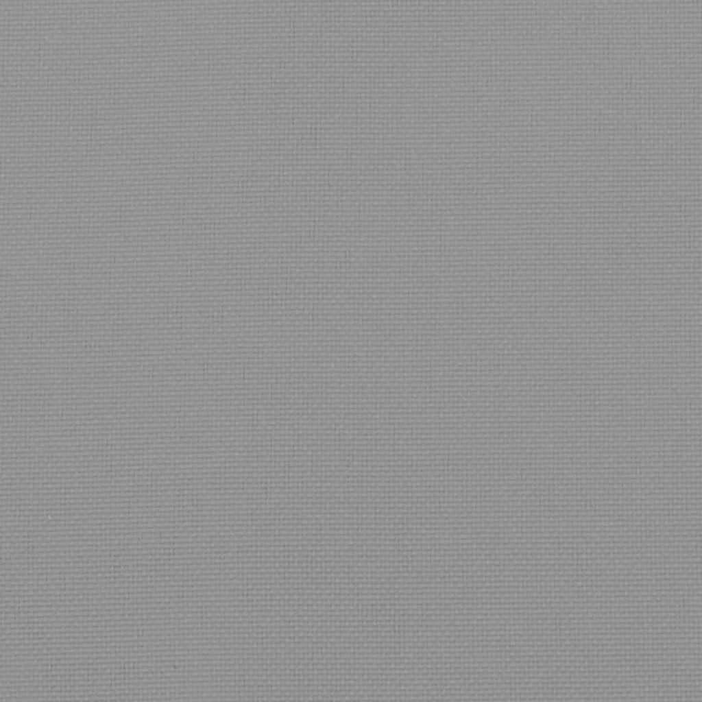 Blazina 4 kos Oxford tkanina Siva 40 x 40 x 8 cm - slika 10