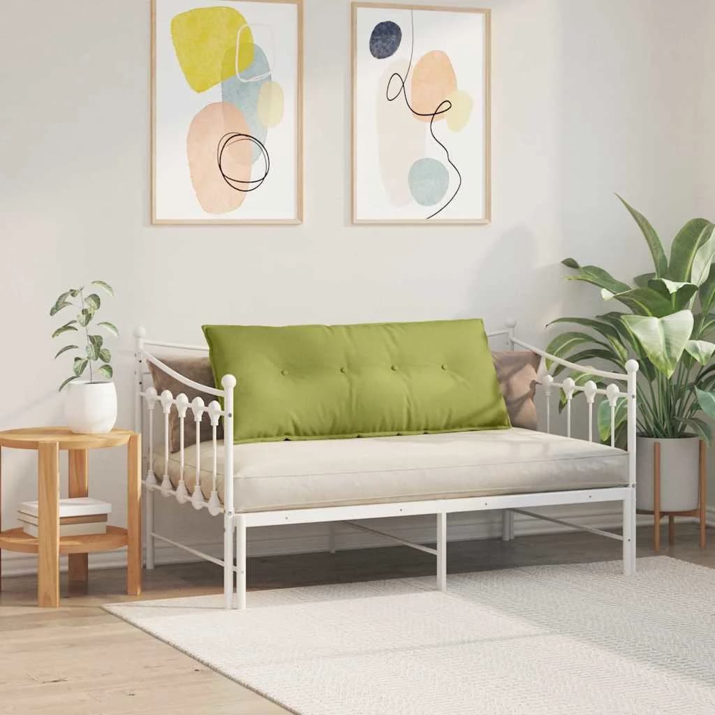 Poglavni vzglavnik Svetlo zelena 120 x 19 x 50 cm blago - slika 4