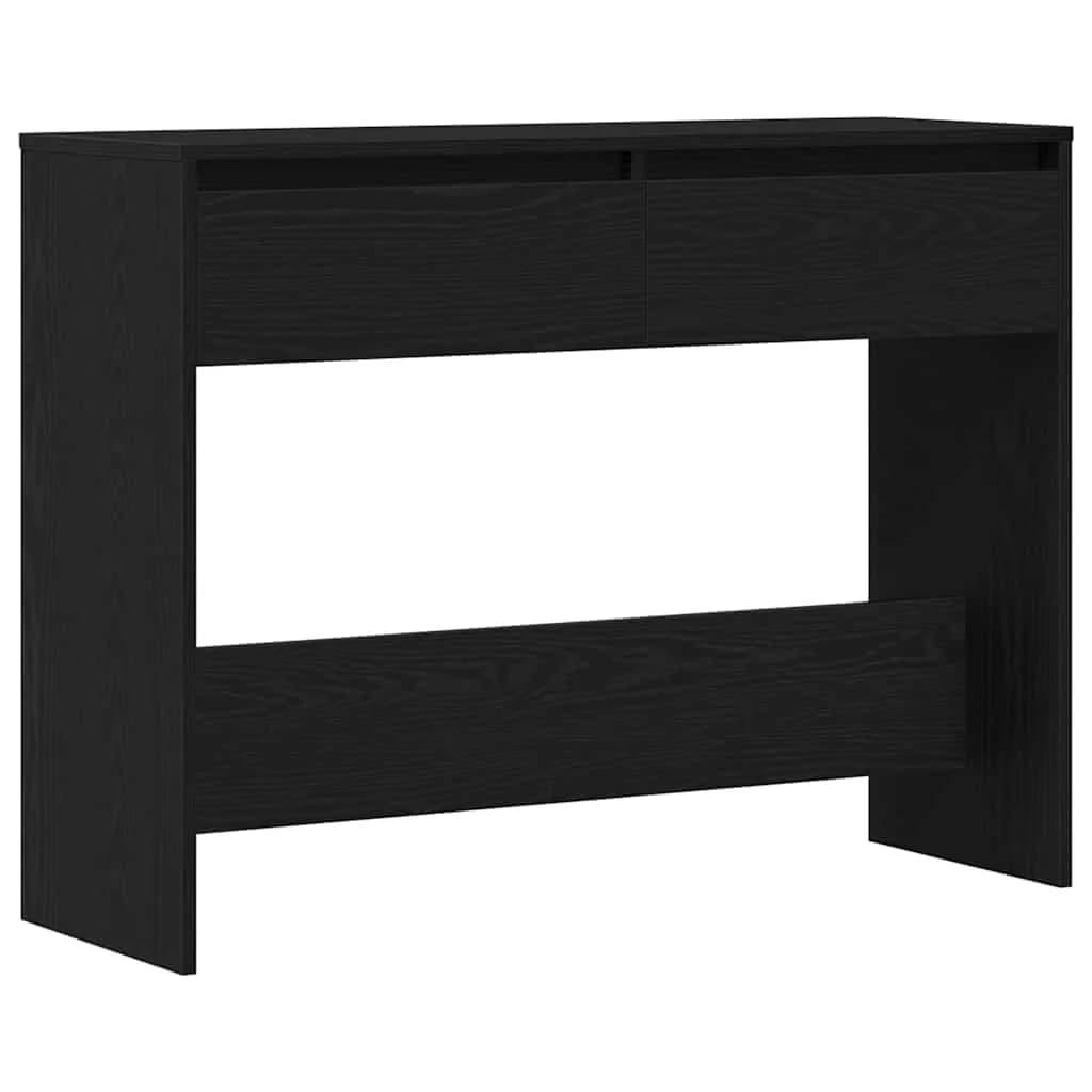 Konzolna miza Črna Orehovina 100 x 35 x 76,5 cm Inženirski les - slika 2
