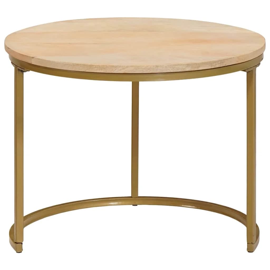 Mize za kavo z gnezdenjem 2 kos Rjava 50 x 50 x 40 cm - slika 6