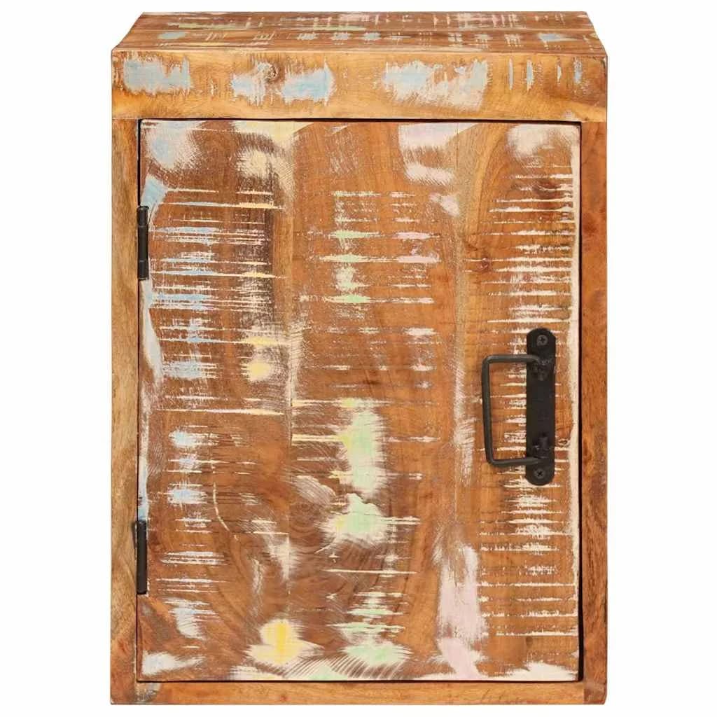 Nočna omarica 2 kos Rjava 35 x 33 x 48 cm Trden predelan les - slika 6
