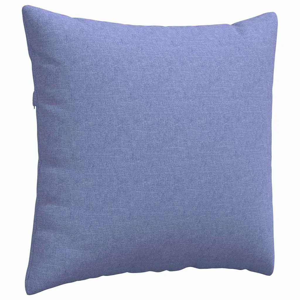 Blazine za kavč 2 kos blago Jeans modra 45 x 45 cm - slika 5