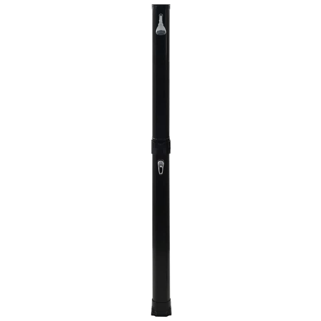 Zložljiv solarni tuš črn 214 cm 23 L - slika 3