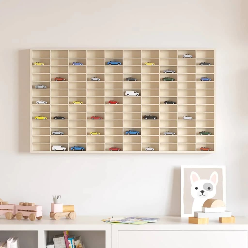 Stenska vitrina Montaža za steno Bež 98 x 4,5 x 55 cm