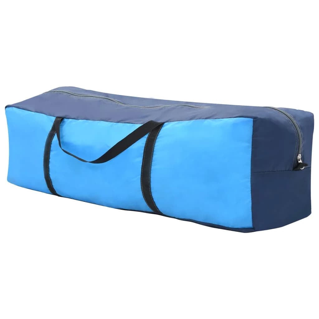 Šotor za bazen iz blaga 660x580x250 cm moder - slika 6