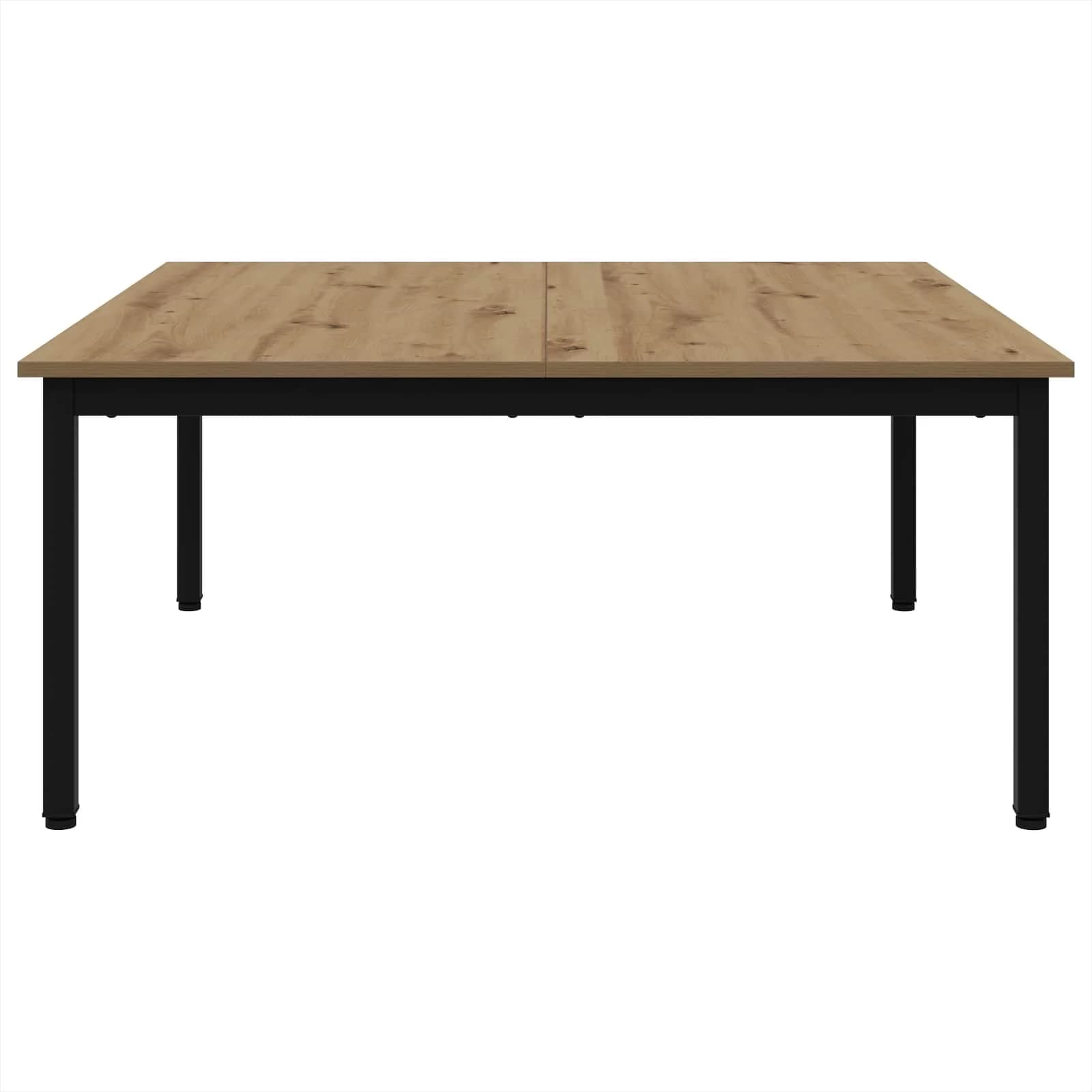 Klubska miza Oreh 100 x 100 x 45 cm Inženirski les - slika 5