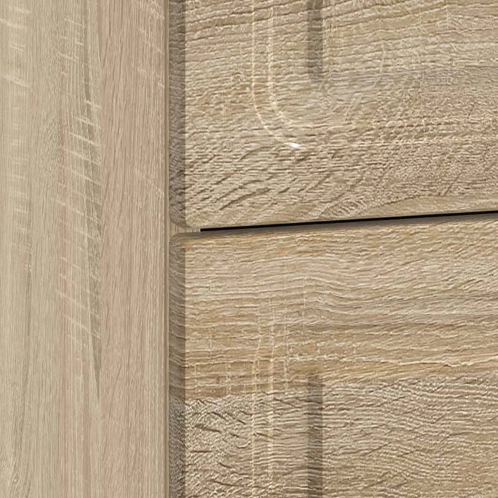 Nočna omarica Sonoma hrast 43 x 41 x 63,5 cm Inženirski les - slika 8