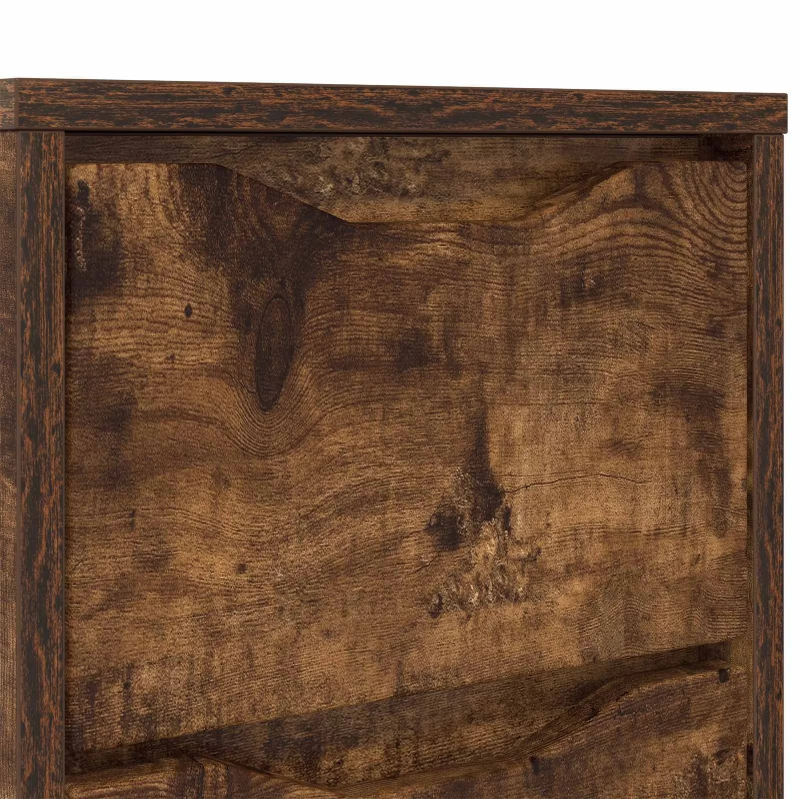 Nočna omarica Dimljeni oreh 30,5 x 30 x 43 cm Inženirski les - slika 10