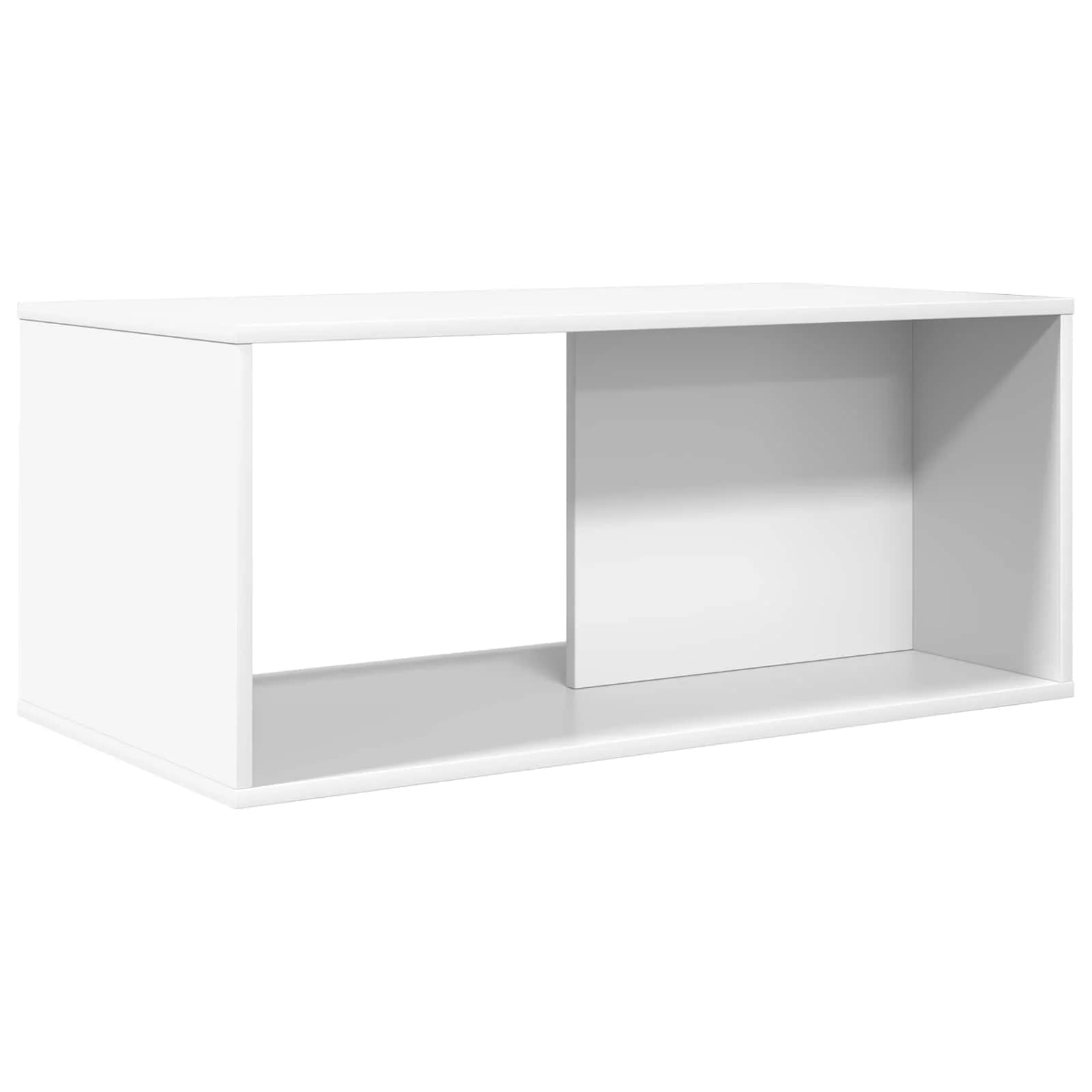 Set kavno mizico 2 kos Bela 90 x 48 x 40 cm Inženirski les - slika 7
