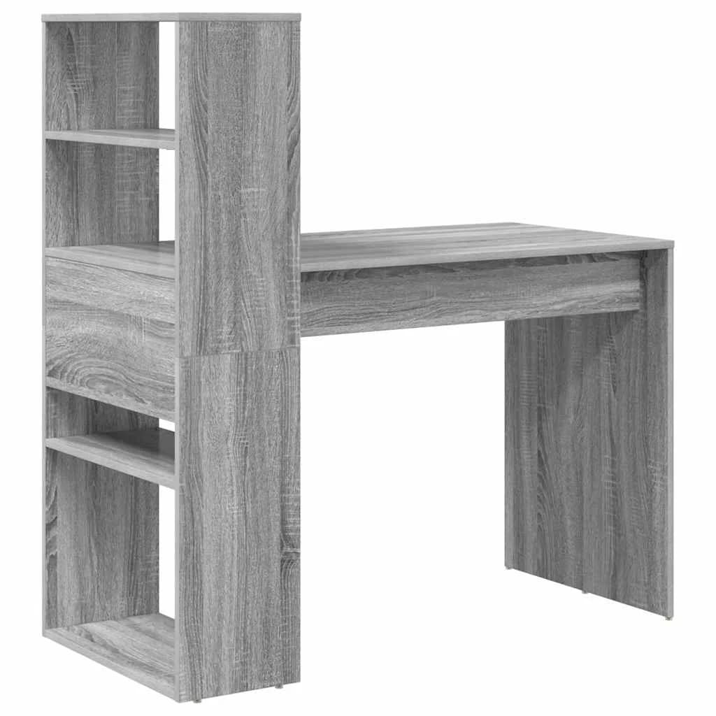 Miza Siva Sonoma Inženirski les 113 x 54 x 120 cm - slika 7
