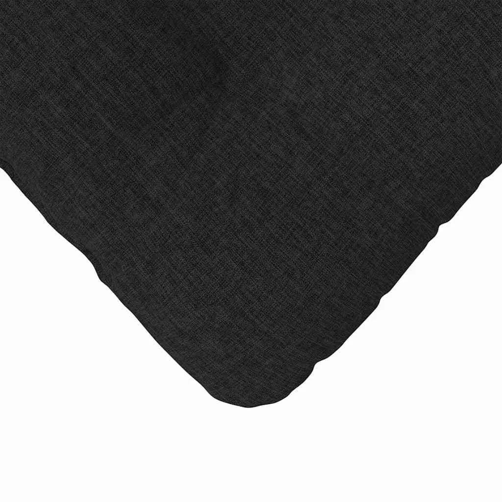Sedežne blazine 4 kos Blago Črna 45 x 45 x 12 cm - slika 9