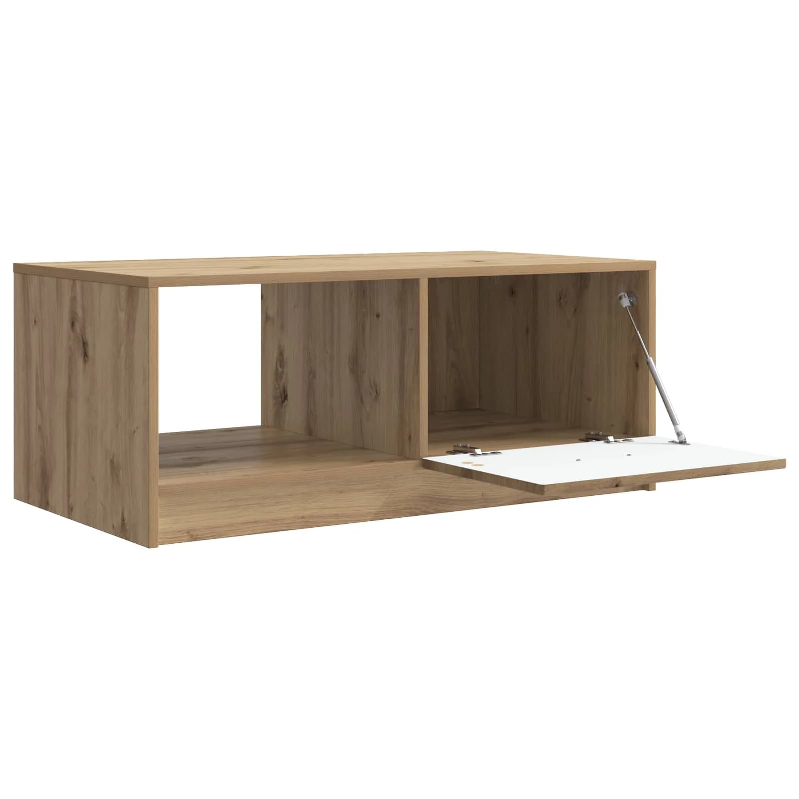 Klubska miza Artisan hrast 90 x 50 x 37 cm Inženirski les - slika 4