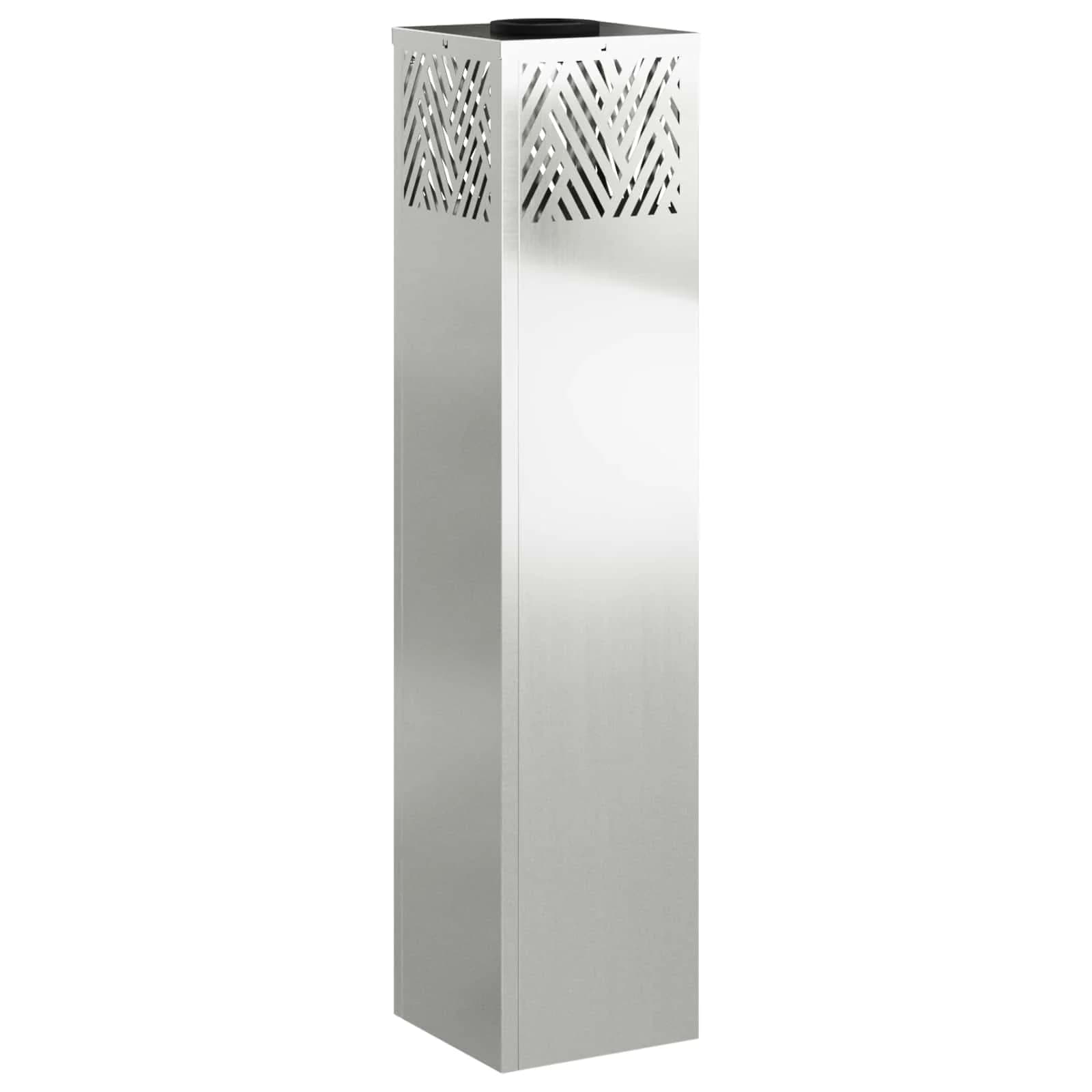 Solarno LED svetilo za pot 2 kos Toplo bela 18 x 18 x 80 cm - slika 4