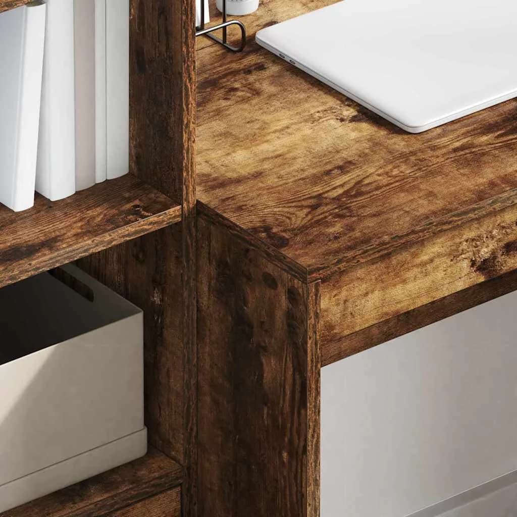 Miza Dimljeni oreh 80 x 50 x 76 cm - slika 4