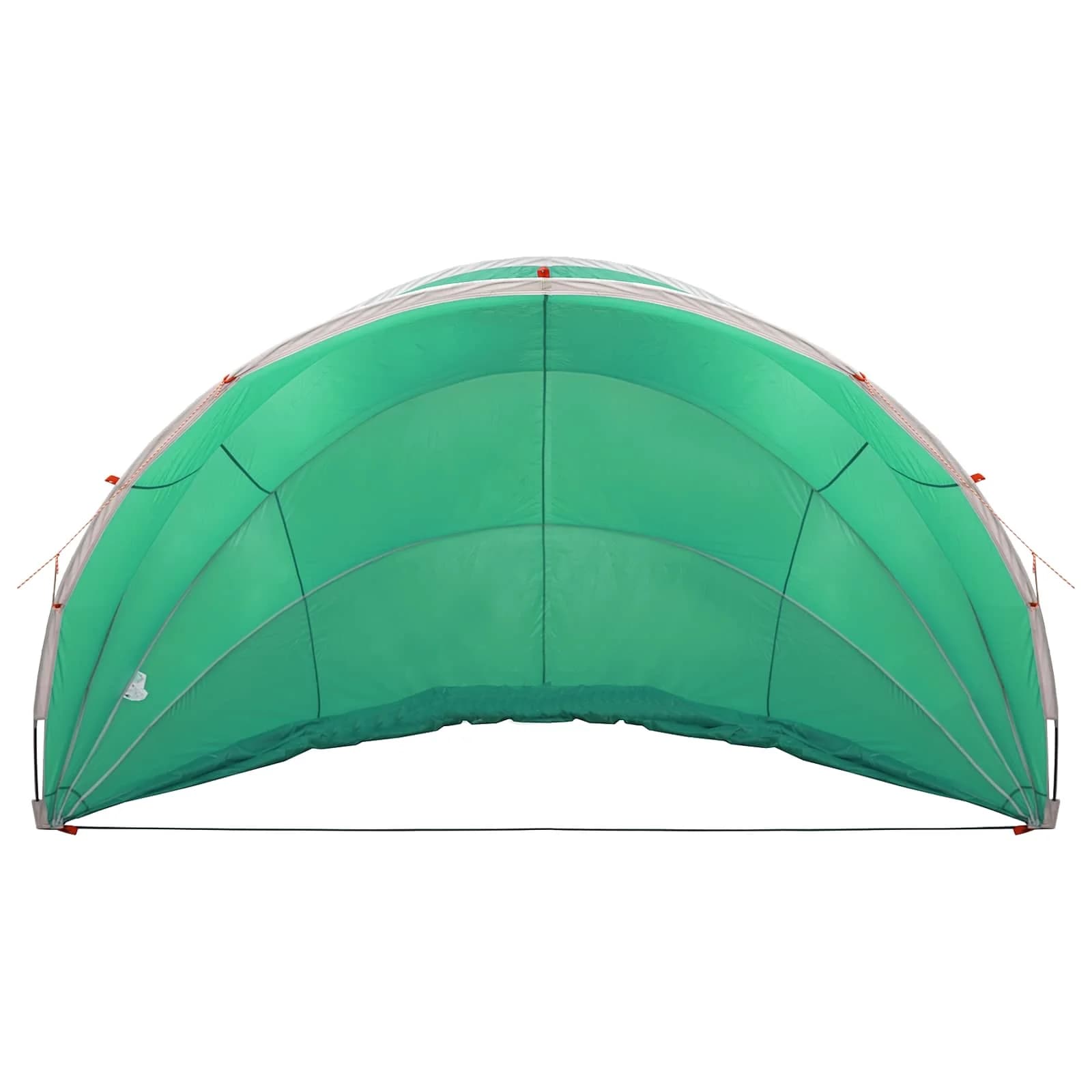 Paviljon za bazen 500 x 500 x 236 cm Morsko zelena - slika 7