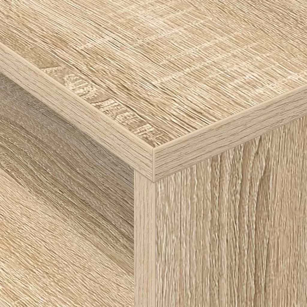 Stranska miza Sonoma hrast 40,5 x 40 x 45 cm Inženirski les - slika 8