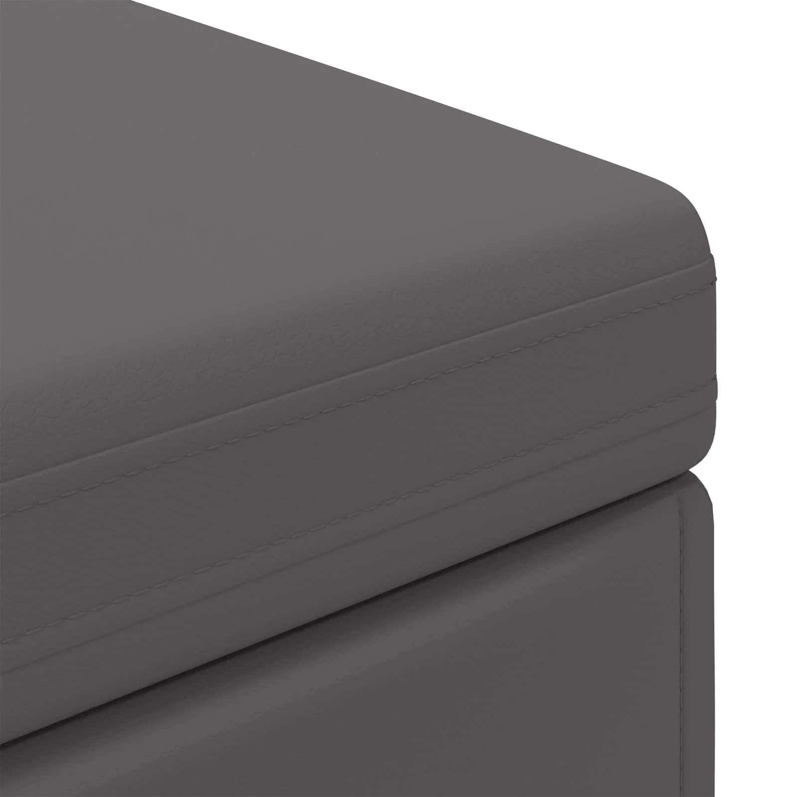 Stolica Siva 101 x 41 x 40 cm Umetno Usnje in Umetno Leseno - slika 6