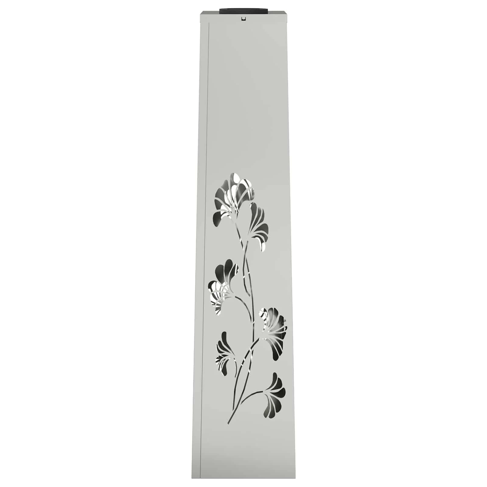 Solarno LED svetilo za pot 2 kos Toplo bela 18 x 18 x 80 cm - slika 6