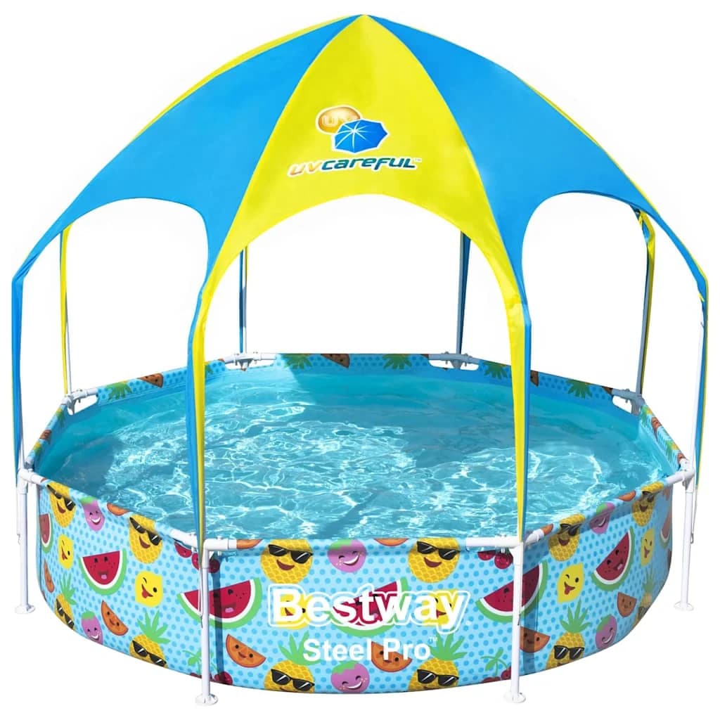 Bestway Prostostoječi bazen za otroke Steel Pro UV Careful 244x51 cm - slika 2