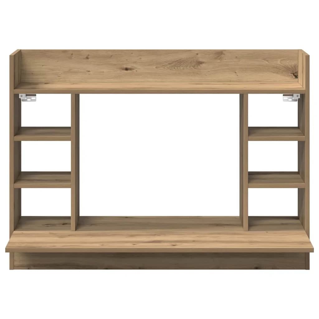 Stenska miza artisan hrast Inženirski les 105 x 48 x 75 cm - slika 5