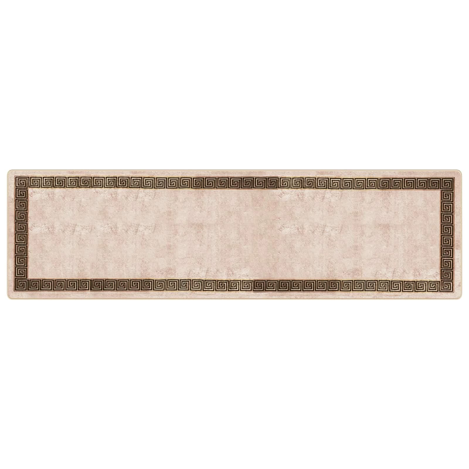 Preproga runner MARSA Črna 100 x 350 cm Poliester in PVC - slika 2