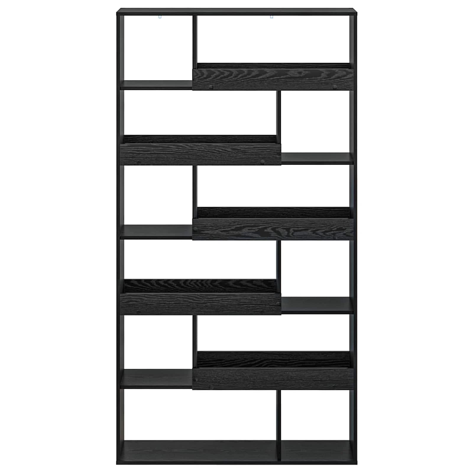 Polica za knjige 100 x 33 x 156,5 cm Inženirski les Črni hrast - slika 4