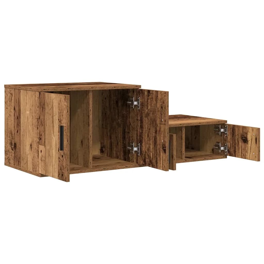 Omarica za shranjevanje 2 kos Star les 127 x 41 x 40 cm - slika 6