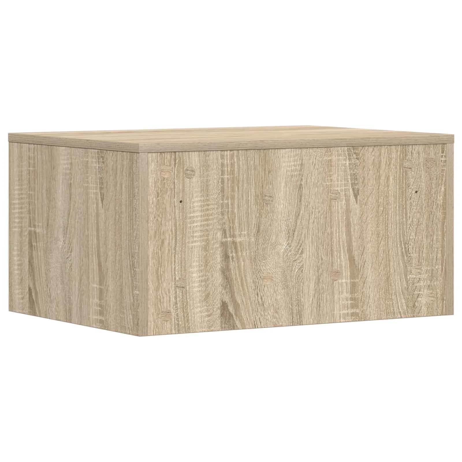 Stenska miza Sonoma hrast Inženirski les 60 x 45 x 30 cm - slika 7