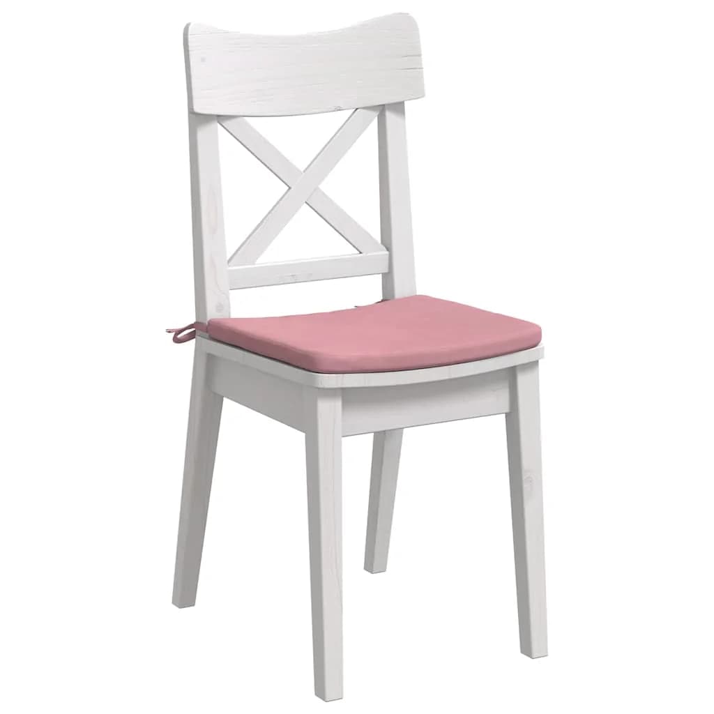 Sedežne blazine 4 kos Žamet Roza 40 x 40 x 3 cm - slika 3