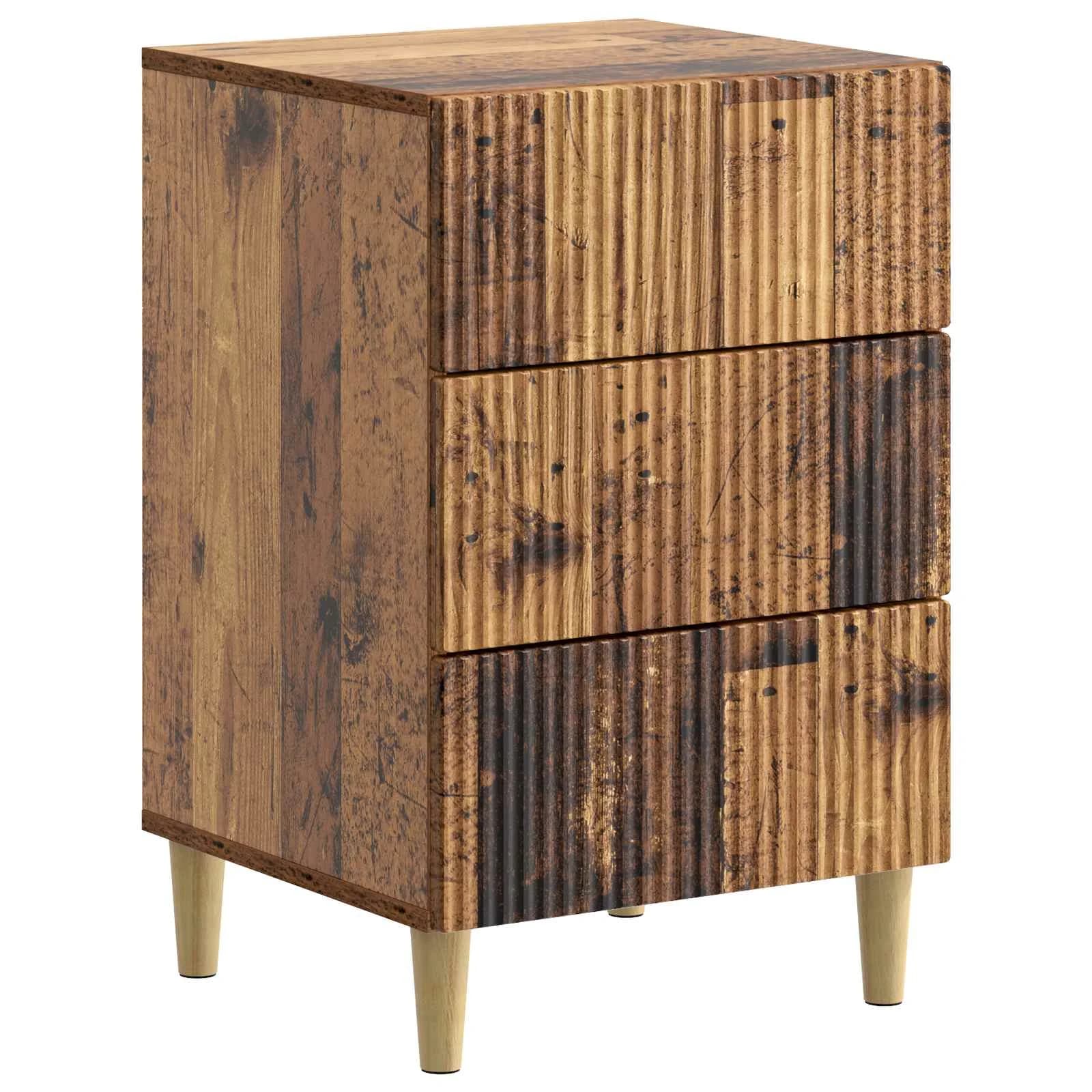 Nočna omarica Star les 43 x 41 x 66,5 cm Inženirski les - slika 2