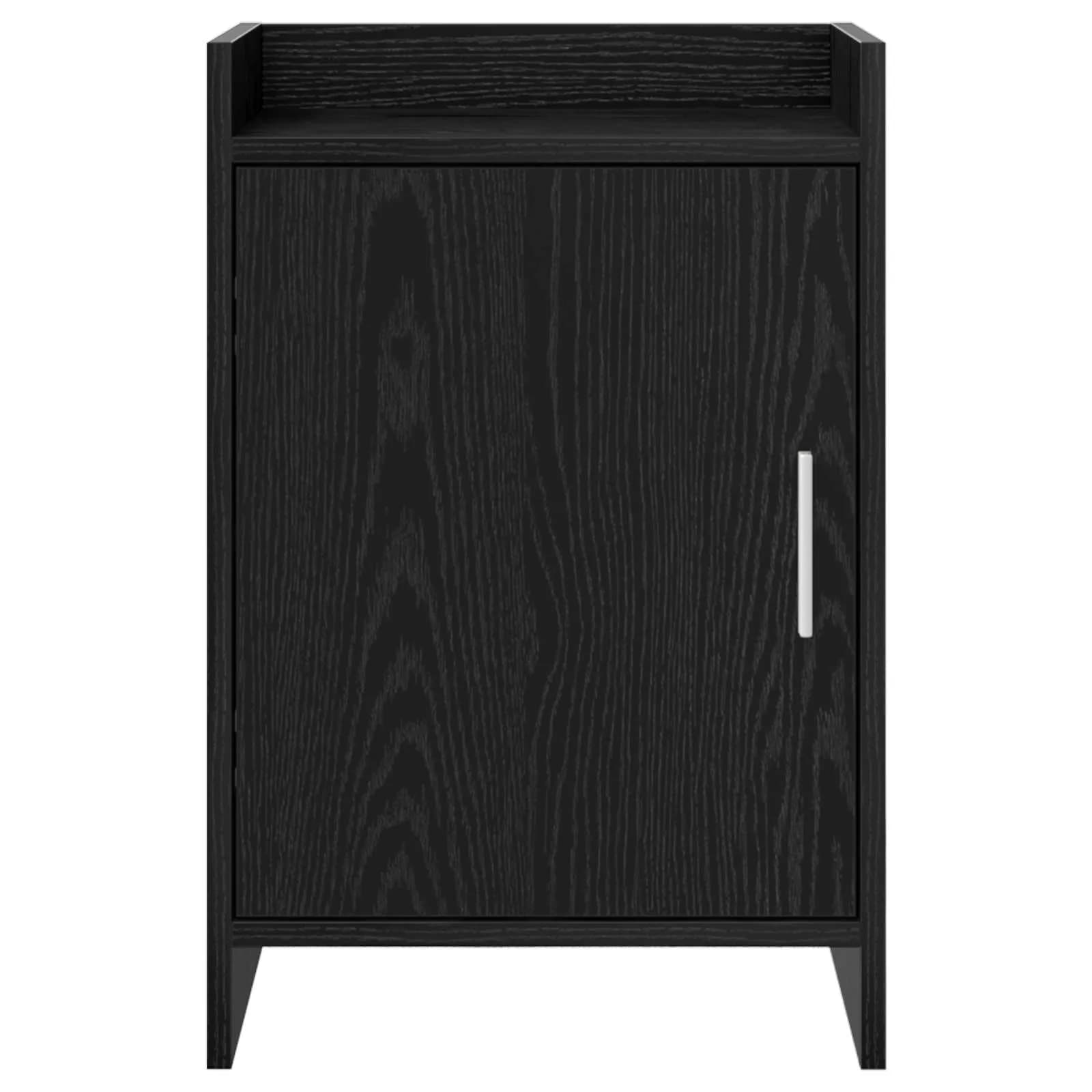 Posteljne mize 2 kos Črni hrast 40 x 30 x 60 cm Inženirski les - slika 4