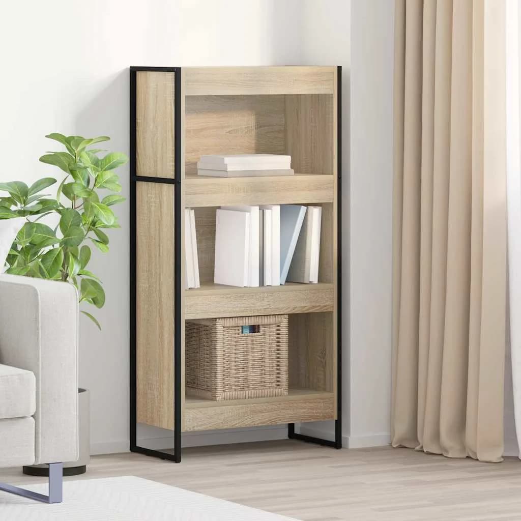 Knjigovni omar 60 x 30 x 121 cm Inženirski les Sonoma
