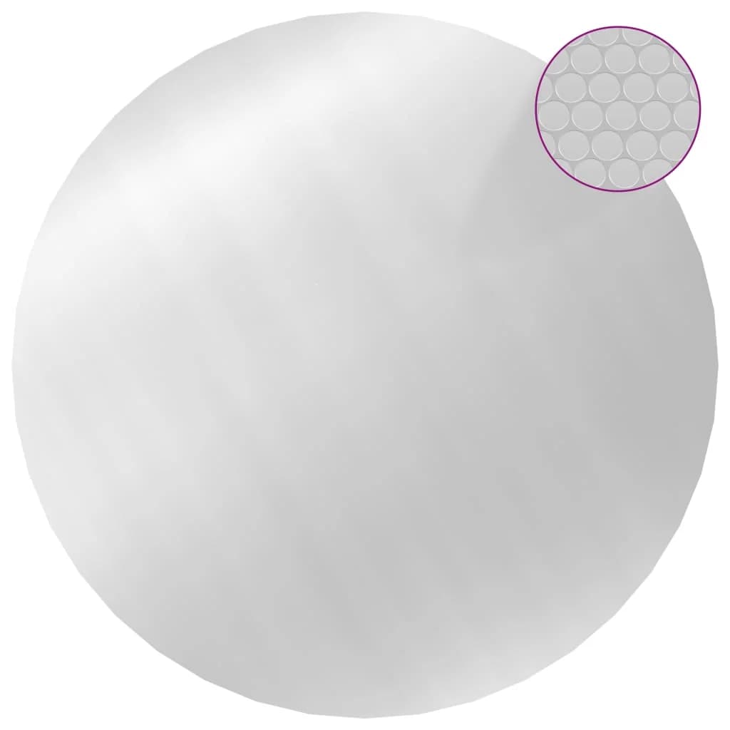 Pokrivalo za bazen srebrno 455 cm PE - slika 3